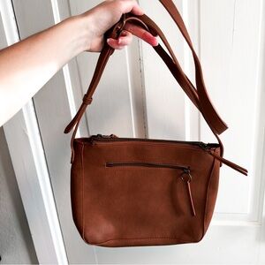 Universal Thread Brown Leather Shoulder Bag